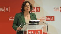 La diputada del PSdeG Begoña Rodríguez Rumbo.