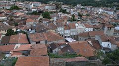 Vista del casco histórico de Allariz.