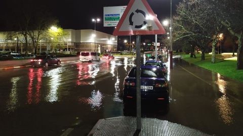 Inundaciones en Pontevedra esta madrugada 