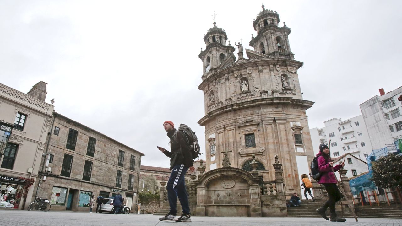 Santuario de la Peregrina, en Pontevedra, que National Geographic describe como con forma de barril