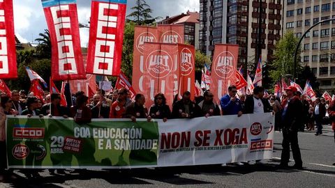 Manifestación en A Coruña