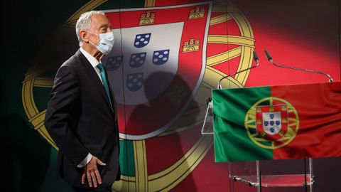  El jefe de Estado de Portugal, el conservador Marcelo Rebelo de Sousa, anunci el lunes su candidatura para las presidenciales del 24 de enero del 2021