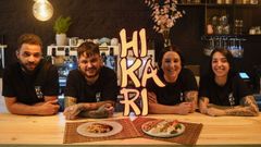 El equipo del restaurante Hikari
