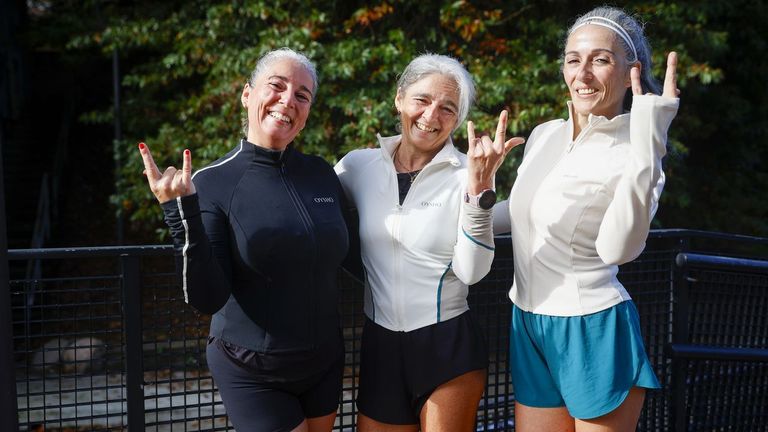 Las tres hermanas que hicieron de correr una forma de vida