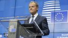 El ex presidente del Consejo Europeo, Donald Tusk