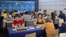 La competición de ajedrez se llevó a cabo en la cubierta saludable del CHUO