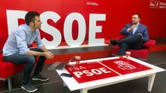 El presidente del Principado y secretario general de la FSa, Adrin Barbn, ha mantenido un encuentro telemtico con militantes socialistas