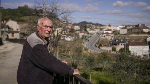 Senén Pousa, alcalde de Beade, cumplirá 84 años este mes.