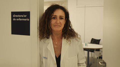 Concepción Abellás, Conchín, es la directora de Enfermería del área sanitaria de Pontevedra y O Salnés