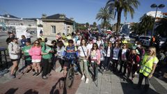 Imagen de archivo del proyecto Ultreia, que consisti en una peregrinacin a Santiago; ahora, la AECC organiza una caminata a San Andrs