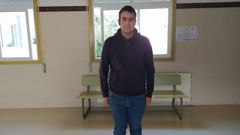Incio Surez Camia, alumno del IES Aquis Celenis de Caldas, que representar a Galicia en la fase nacional de la Olimpiada Matemtica Espaola