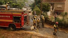 Ourense lucha contra las llamas
