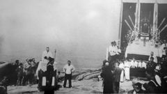 Imagen de Foto Caamao de la coronacin cannica de la Virgen, en 1947