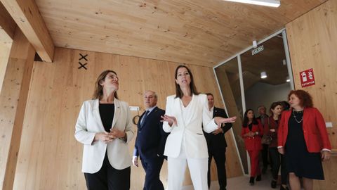 Méndez sirvió de cicerone para la ministra Ribera