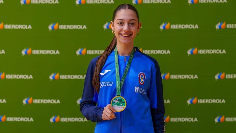 La ferrolana María Ventureira, oro en la cuarta jornada de la Liga Nacional