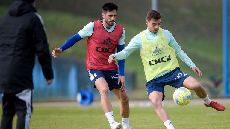 Masca y Costas, entrenando en El Requexón