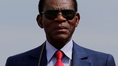 El presidente de Guinea Ecuatorial, Teodoro Obiang.