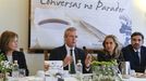 Alfonso Rueda esta maana en Ferrol