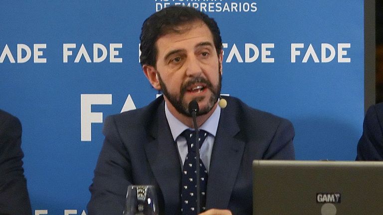 El presidente de la Federación Asturiana de Empresarios (Fade), Pedro Luis Fernández