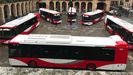 Los seis nuevos autobuses de Emtusa