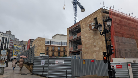 Reforma del edificio de Hacienda en Oviedo