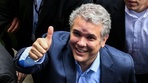 Iván Duque, candidato presidencial colombiano