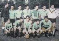 Equipo que gan la Copa da Costa en 1967, ante el Negreira. 