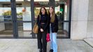 Claudia y Elena acaban de empezar el grado en Galego-Portugués en la UDC
