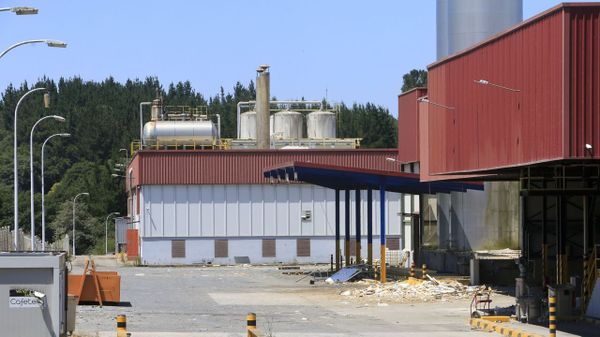 Las instalaciones de Tegestac�n acabaron muy desmanteladas tras cesar la actividad.