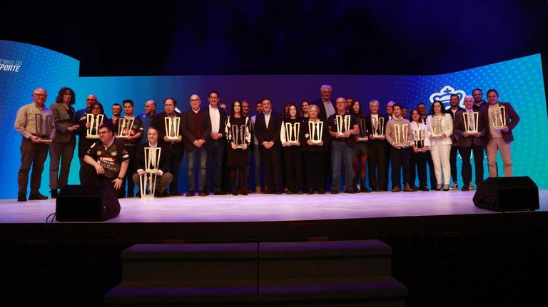 El Teatro Colón acoge este viernes los Premios do Deporte da Deputación da Coruña