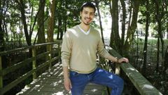 Christian Maldonado, educador fsico que colabora con la asociacin Adicam en Pontevedra