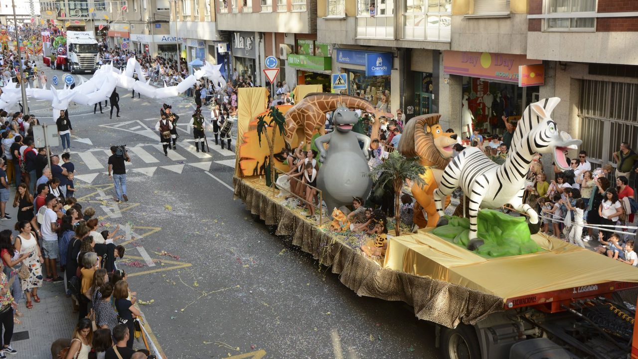 La Batalla de Flores volver a las callesde Pontevedra el prximo viernes