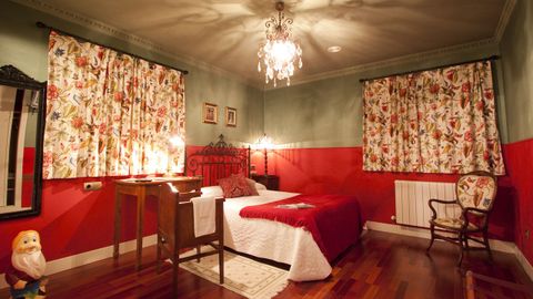 Habitación de dedicada a la película Amelie
