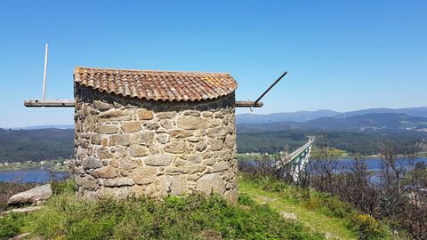 Molinos de viento de Catoira.