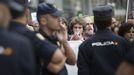 Manifestación contra la ley mordaza, en una imagen de archivo.