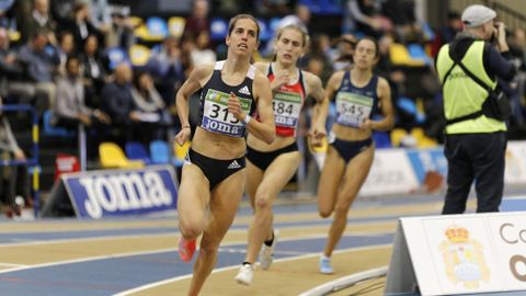 El Campeonato de España de Atletismo invade Ourense .Un espectacular ambiente rodeó a los primeros títulos absolutos de pista cubierta que se dirimieron en Galicia