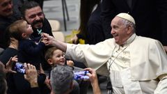 El papa Francisco, durante una audiencia en el Vaticano el pasado mes de diciembre