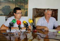 Mario Outeiro y Manuel Martnez comparecieron despus de la Xunta de Goberno de la Diputacin