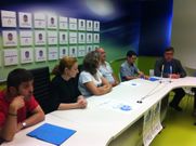 La iniciativa solidaria se present� hoy en el Concello de Pontevedra