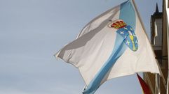 Bandera de Galicia. 