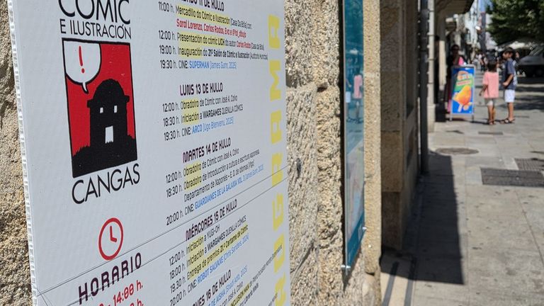 Jorge Campos firma en el Salón del Cómic de Cangas