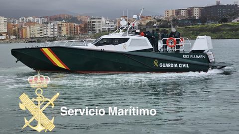 La nueva patrullera del Semar, fabricada por el astillero Aister de Moaña