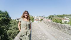 Alejandra Arajo elige como su rincn favorito de Ourense el puente de A Lonia
