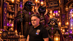 Tothe Gonz�lez, creador de �Un pueblo llamado Fantas�a y El callej�n de las Sombras�