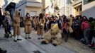 La mascarada ibrica llena las calles de Viana do Bolo y Vilario de Conso.
