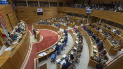 El Parlamento de Galicia, en el debate de estado de la autonoma
