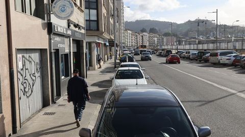 Transportes acometerá la reforma de la parte más próxima a los edificios de la avenida de Ourense, en Marín