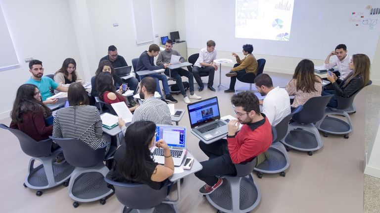 Alumnos del Máster en Producción Xornalísitica e Audiovisual (MPXA)