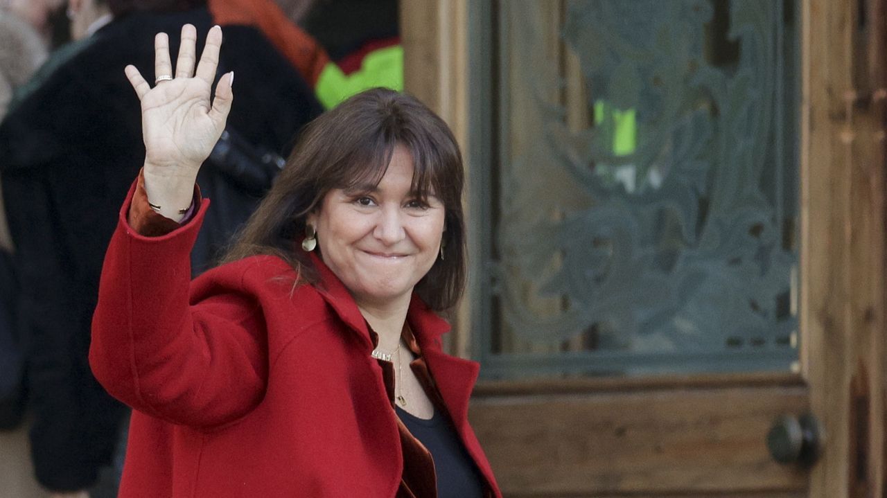 Laura Borrs, expresidenta del Parlamento cataln y lder de Junts
