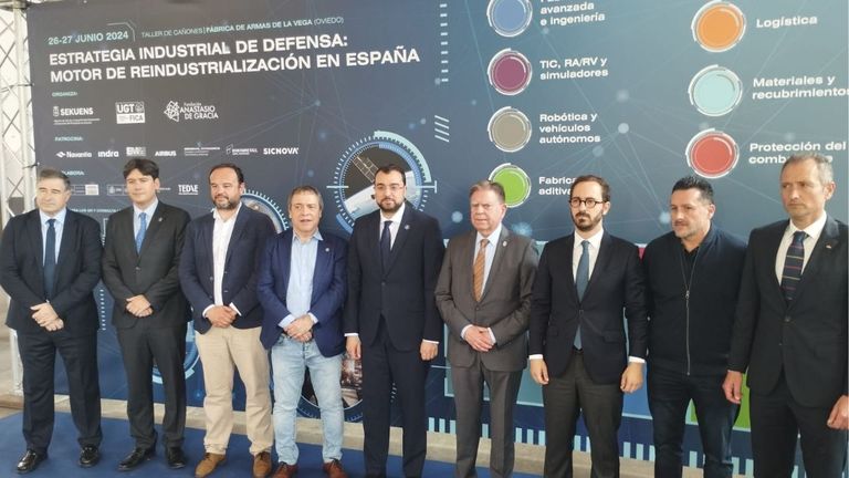 Inauguración de la jornada Estrategia Industrial de Defensa: Motor para la Reindustrialización de España
